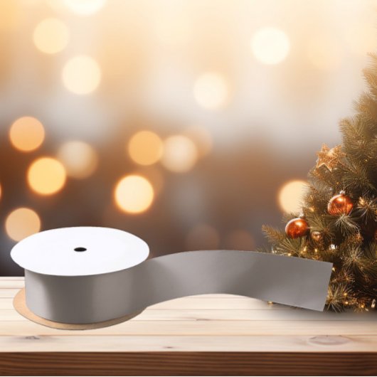 タイムレス – ベージュグレーサテンリボン サテンリボン