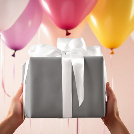 タイムレス – 中グレーラッピング紙 ラッピングペーパー