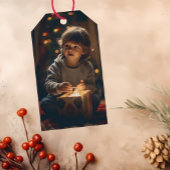 タイムレス – Misty Sage - Christmas Photo Giftラベル ギフトタグ