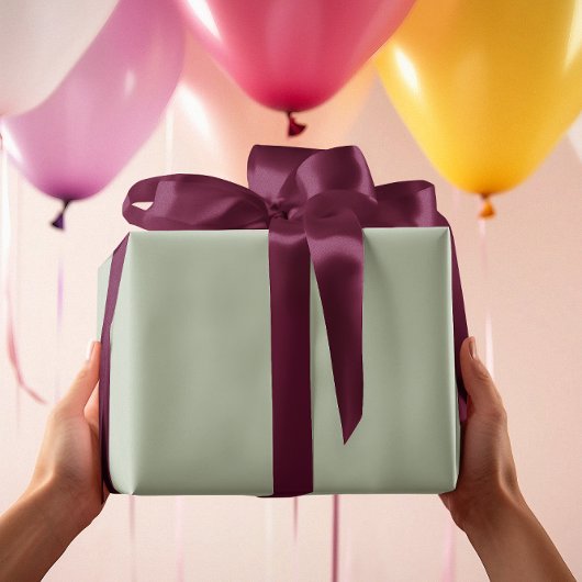 タイムレス – Misty Sage Wrapping紙 ラッピングペーパー