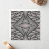 タイム凍ってい抽象芸術アート ノートカード (正面/裏面インサイチュ)