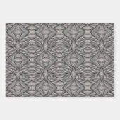 タイム凍ってい抽象芸術アート ラッピングペーパーシート (正面3)