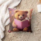 タイム大切テディベア クッション (ブランケット)