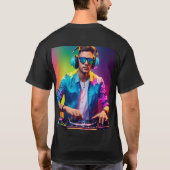「タイム旅行DJ Tシャツコレクション」 Tシャツ (裏面)