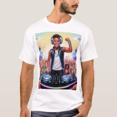 「タイム旅行DJ Tシャツコレクション」 Tシャツ (正面)