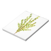 タイム植物薬草 ノートパッド (回転)