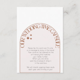 タイム結婚カプセル文具カード アドバイスカード