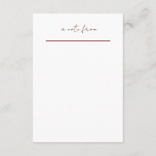 タイム結婚カプセル文具カード アドバイスカード (裏面)