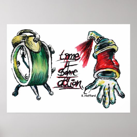 「タイム4何らかのアクション」 ポスター (正面)