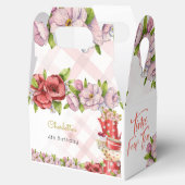 タイム4茶、お茶の花の誕生日 フェイバーボックス (オープン)