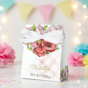 タイム4茶、お茶の花の誕生日 フェイバーボックス