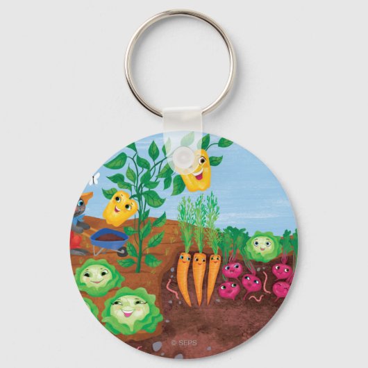 タイム・トゥ・カウント・ガーデン キーホルダー (正面)