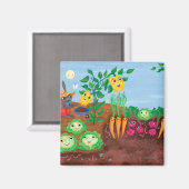 タイム・トゥ・カウント・ガーデン マグネット (正面/裏面)