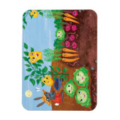 タイム・トゥ・カウント・ガーデン マグネット (縦)