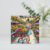 タイム・トゥ・ガーデン | 友おもしろい人を呼ぶ カード (スタンド正面)