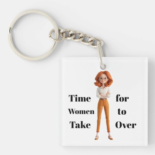 タイム フォー ウィメン キーチェーン (正面)