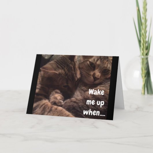 タイム・祝トゥ・*60誕生日*起こせ！!カード カード (正面)