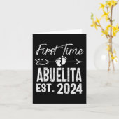 タイムAbuelita 2024母の日はもうすぐ祖母になる カード (黄色い花)