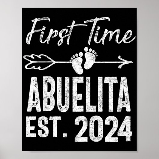 タイムAbuelita 2024母の日はもうすぐ祖母になる ポスター (正面)