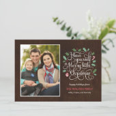 タイメリープ・クリスマス/ホリデー・フォト・カード シーズンカード (スタンド正面)