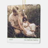 タイモダンプミニマルグリーンホリデーセラミックスオーナメント セラミックオーナメント (左)