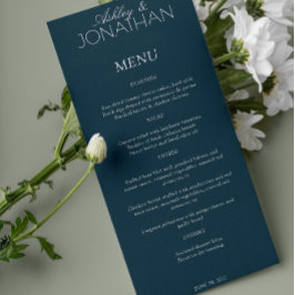 タイモダンポグラフィ中心の結婚披露宴 メニュー