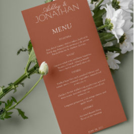 タイモダンポグラフィ中心の結婚披露宴 メニュー