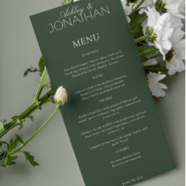 タイモダンポグラフィ中心の結婚披露宴 メニュー