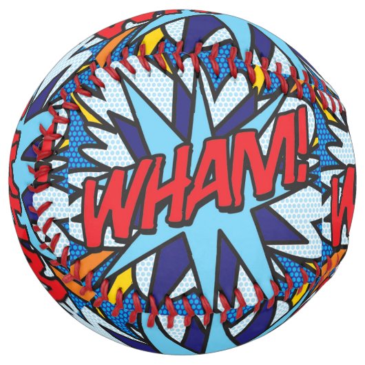 タイモダンポグラフィ漫画本美術ポップ・アートのWHAM ソフトボール (正面左)