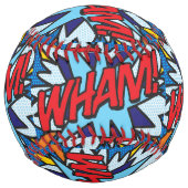 タイモダンポグラフィ漫画本美術ポップ・アートのWHAM ソフトボール (裏面)