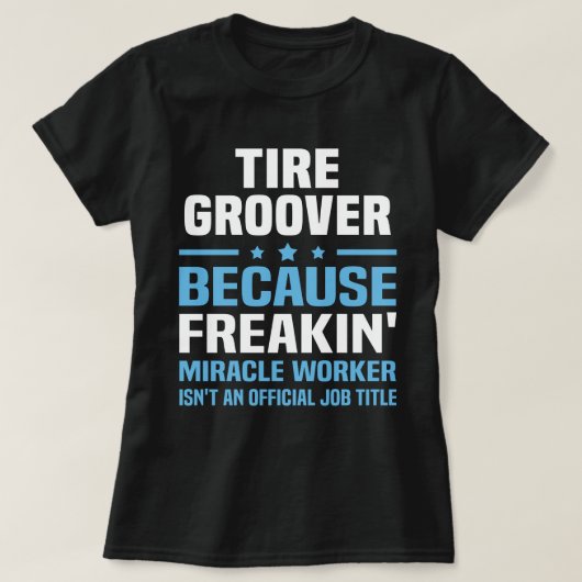 タイヤのグローバ Tシャツ (デザイン正面)