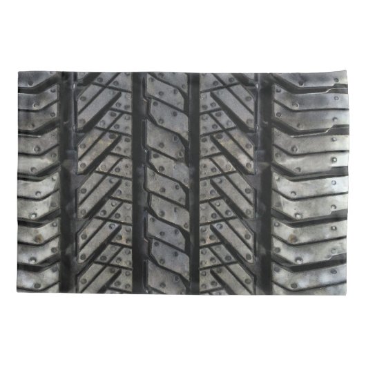 タイヤのゴムの車のテクスチャ 枕カバー (裏面-左)