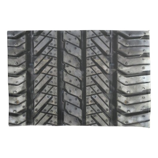 タイヤのゴムの車のテクスチャ 枕カバー (正面左)