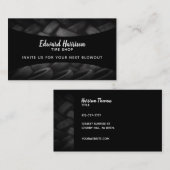 タイヤの店のスローガン 名刺 (正面/裏面)