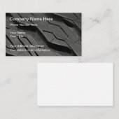 タイヤの御馳走背景の車のなテーマ 名刺 (正面/裏面)