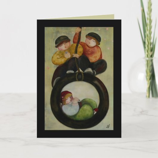 タイヤの振動カード カード (正面)