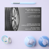 タイヤの自動修理 チラシ (シングル)