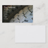 タイヤの表面 名刺 (正面/裏面)