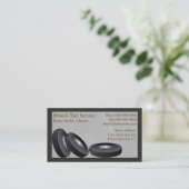 タイヤの販売の名刺 名刺 (スタンド正面)