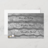 タイヤの踏面のリング 出欠カード (正面/裏面)