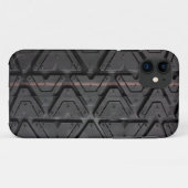 タイヤの踏面の電話箱 Case-Mate iPhoneケース (裏面(横))