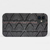 タイヤの踏面の電話箱 Case-Mate iPhoneケース (裏面(横))