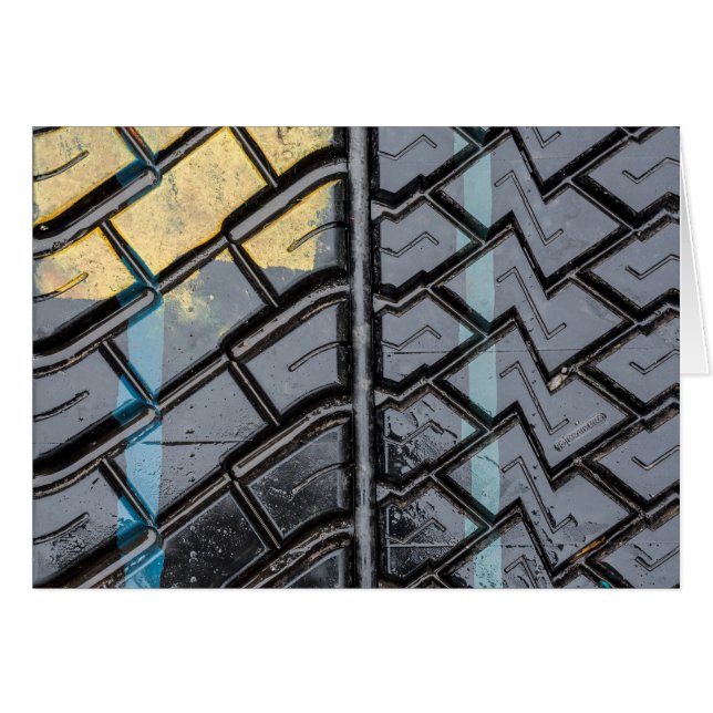 タイヤの踏面 (正面横)