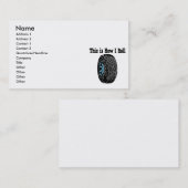 タイヤの転が使い方 名刺 (正面/裏面)