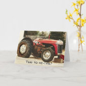 タイヤを再び装着する時間 カード (黄色い花)