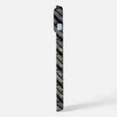 タイヤゴム糸テクスチ車のャ iPhoneケース (左側面)