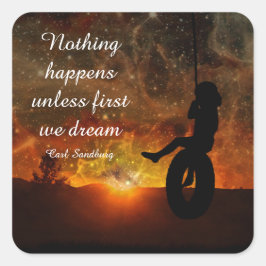 タイヤスイングシールの子ども スクエアシール