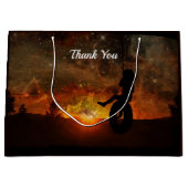 タイヤスイング抱き枕 ラージペーパーバッグ (正面)