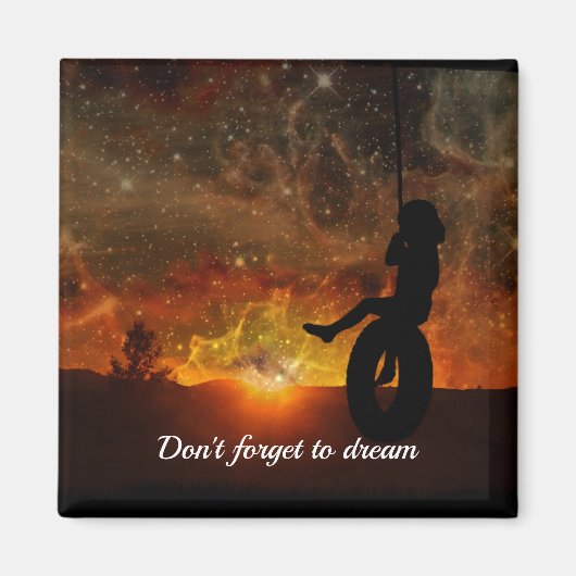 タイヤスイング磁石の子 マグネット (正面)