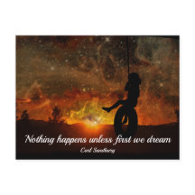 タイヤスイング葉書の子